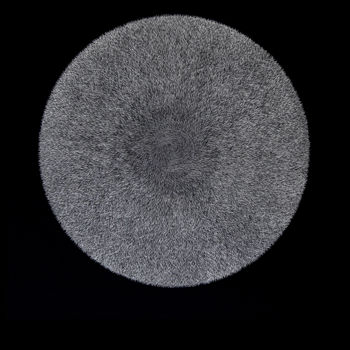 Obrazy i ryciny zatytułowany „Lune Noire ( l'ouïe…” autorstwa Suo Yuan Wang, Oryginalna praca