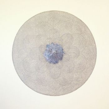 Incisioni, stampe intitolato "Né comme une fleur…" da Suo Yuan Wang, Opera d'arte originale