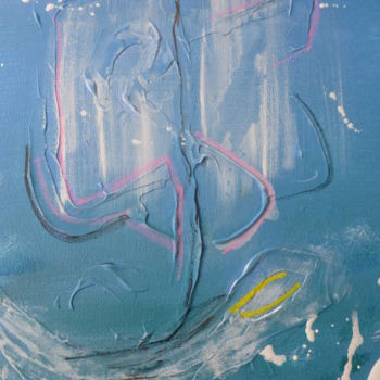 Malarstwo zatytułowany „Oh! mon bateau” autorstwa Michaile, Oryginalna praca, Akryl
