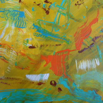 绘画 标题为“Promenade en forêt…” 由Michaile, 原创艺术品, 油