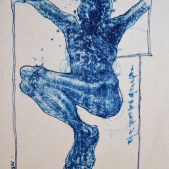 Dibujo titulada "etsi deus non daret…" por Stephan Rodriguez Warnemünde, Obra de arte original, Tinta