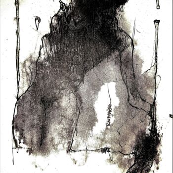 Desenho intitulada "Eines der wirksamst…" por Stephan Rodriguez Warnemünde, Obras de arte originais, Tinta