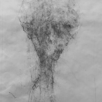 Σχέδιο με τίτλο "...weil dein Schmer…" από Stephan Rodriguez Warnemünde, Αυθεντικά έργα τέχνης, Μολύβι