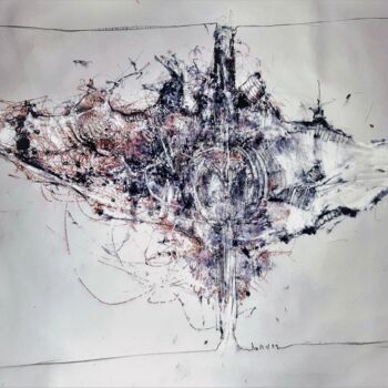 Zeichnungen mit dem Titel "Pommerland" von Stephan Rodriguez Warnemünde, Original-Kunstwerk, Tinte