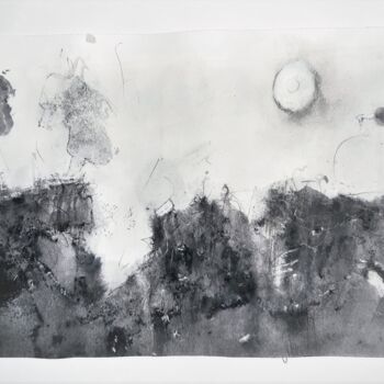 Drawing titled "Pommerland (6)" by Stephan Rodriguez Warnemünde, Original Artwork, Ink