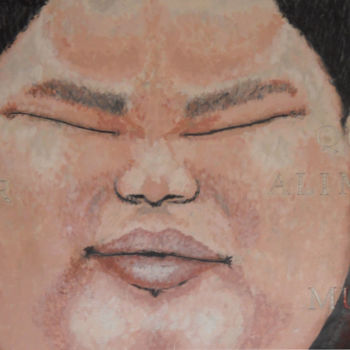 Pintura titulada "LU ZHIHAO" por Warp, Obra de arte original