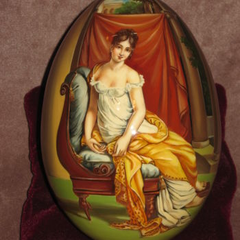 Artesanato intitulada "Madame Recamiere" por Wassa Rosin-Bergmann, Obras de arte originais