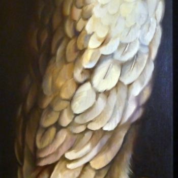 Painting titled "Sirin" by Wassa Rosin-Bergmann, Original Artwork, Oil