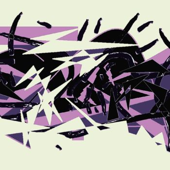 Digital Arts με τίτλο "ROSE 2" από Milafair, Αυθεντικά έργα τέχνης, Ψηφιακή ζωγραφική