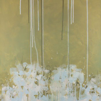 Картина под названием "Broken Flowers N° 2" - Wayne Sleeth, Подлинное произведение искусства, Акрил Установлен на Деревянная…