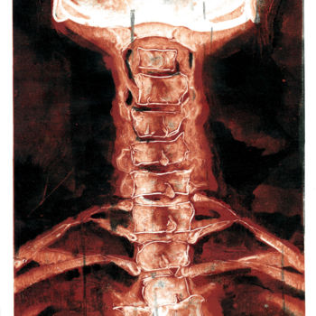 Impressões e gravuras intitulada "monotype06.jpg" por William Chajin, Obras de arte originais, Monotipo