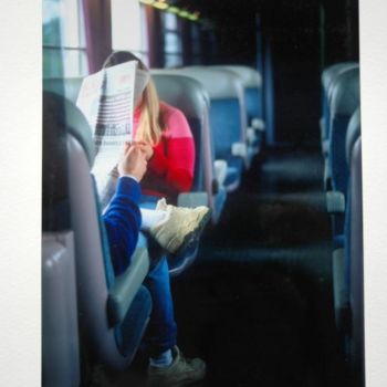 Photographie intitulée "by train 1" par Weepee, Œuvre d'art originale