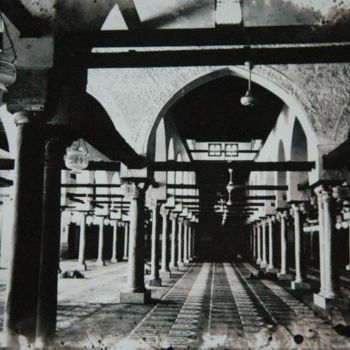 Photographie intitulée "interieur mosquée" par Weepee, Œuvre d'art originale