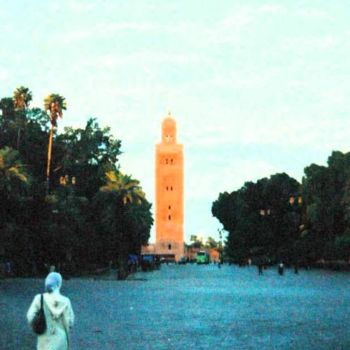 Fotografia intitolato "Marrakech, femme de…" da Weepee, Opera d'arte originale