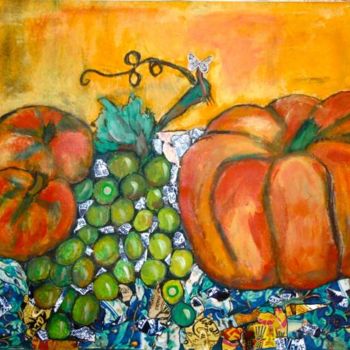 「Fruits」というタイトルのインストール Lucienne Weillによって, オリジナルのアートワーク