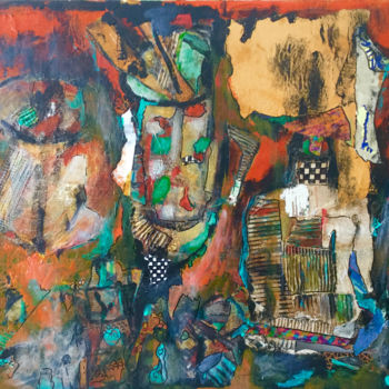 Pittura intitolato "chaos.jpg" da Lucienne Weill, Opera d'arte originale
