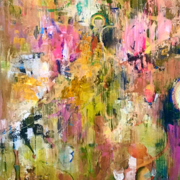 Painting titled "rhythm" by Weilong Chen, Original Artwork, Acrylic