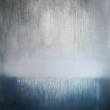 Painting titled "atmosfera" by Weixuan Zhang, Original Artwork, Oil