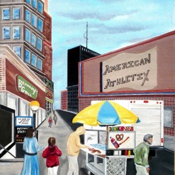 「Big City Street Ven…」というタイトルの絵画 Weshon Hornsbyによって, オリジナルのアートワーク