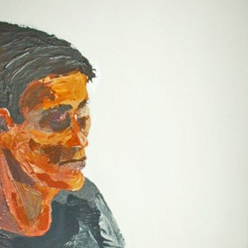 Pintura intitulada "Portrait  Nª1" por Wesley Acuña, Obras de arte originais