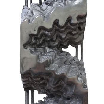 Sculpture intitulée "Circulations in Nat…" par Wiktor Kopacz, Œuvre d'art originale, Aluminium