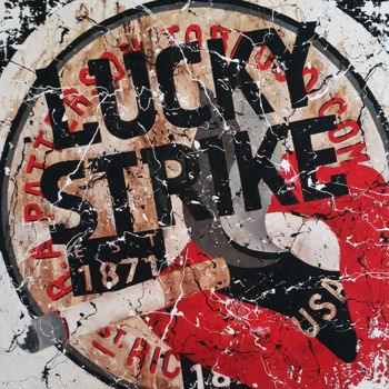 Malarstwo zatytułowany „Lucky-Strike” autorstwa Will, Oryginalna praca, Akryl