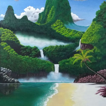Malerei mit dem Titel "Natureza viva" von Willcap, Original-Kunstwerk, Öl