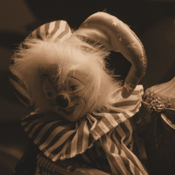 Fotografia zatytułowany „Clown.jpg” autorstwa William Olexik, Oryginalna praca, Fotografia cyfrowa