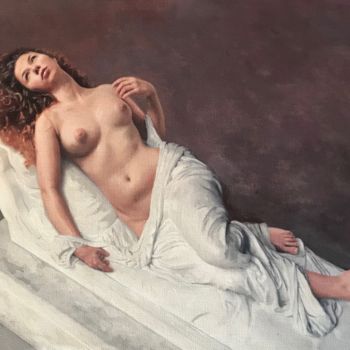 Pittura intitolato "The Pedestal" da William Oxer F.R.S.A., Opera d'arte originale, Acrilico