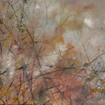 Malerei mit dem Titel "dentro l' autunno" von William Serafini, Original-Kunstwerk, Öl