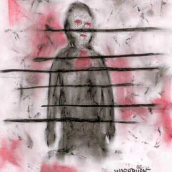 Painting titled "Heart Prison  #1710…" by William Washburn, Original Artwork