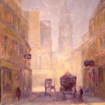 Painting titled "Argenteuil" by William Dunn, Original Artwork, Oil