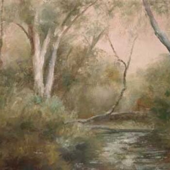 Pintura titulada "Sanborne Creek" por William Dunn, Obra de arte original