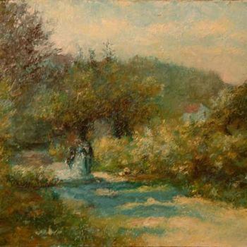 Ζωγραφική με τίτλο "After Renoirs" από William Dunn, Αυθεντικά έργα τέχνης