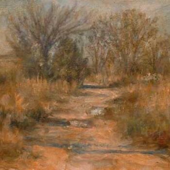 Malerei mit dem Titel "Sandborne trail" von William Dunn, Original-Kunstwerk, Öl