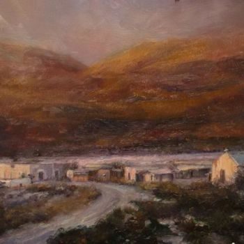 Painting titled "Village Boquillas d…" by William Dunn, Original Artwork, Other