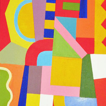 Pittura intitolato "abstract-45-15th-ma…" da Steve Willingham, Opera d'arte originale
