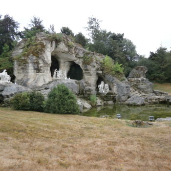 Fotografia intitolato "la crotte jardin de…" da Willy Dieu, Opera d'arte originale