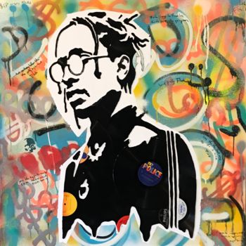 Collages titled "A$AP ROCKY - Vinyle…" by Willy Bass, Original Artwork, Collages