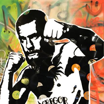 Collages titled "CONOR MCGREGOR - Vi…" by Willy Bass, Original Artwork, Collages