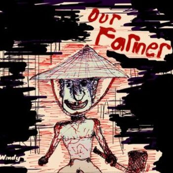 Drawing titled "Our Farmer" by Windyasari Septriani, Original Artwork, Other