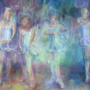 Painting titled "Ballet Recital" by Winters, Original Artwork