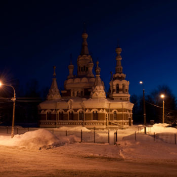 Фотография под названием "Церковь Святого Ник…" - Winter, Подлинное произведение искусства