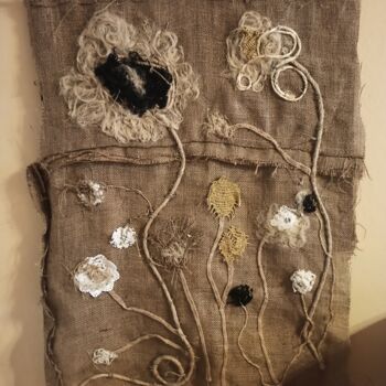 Art textile intitulée "...................…" par Wioletta Anyż, Œuvre d'art originale, Tissu