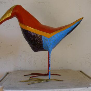Peinture intitulée "Les_oiseaux_de_JACK…" par Wirgin Armand, Œuvre d'art originale