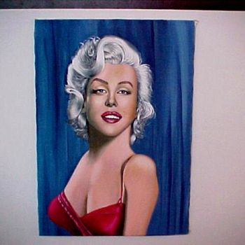 Pintura titulada "Monroe" por Jon Neal, Obra de arte original