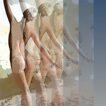 "Les danseuses" başlıklı Dijital Sanat Wolf Thiele tarafından, Orijinal sanat, 2D Dijital Çalışma