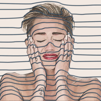 Arts numériques intitulée "Hommage à Miley Cyr…" par Wolf Thiele, Œuvre d'art originale, Travail numérique 2D