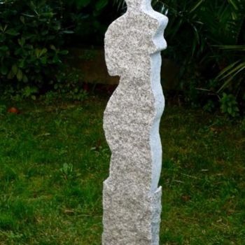 Γλυπτική με τίτλο "Josephine" από Wolf Thiele, Αυθεντικά έργα τέχνης, Πέτρα
