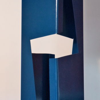 Sculpture intitulée "Comme-ci ou comme-ca" par Wolf Thiele, Œuvre d'art originale, Métaux